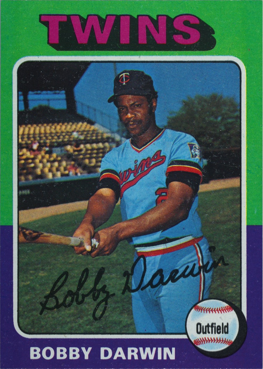 1975 Topps #346 Bobby Darwin, Minnesota Twins