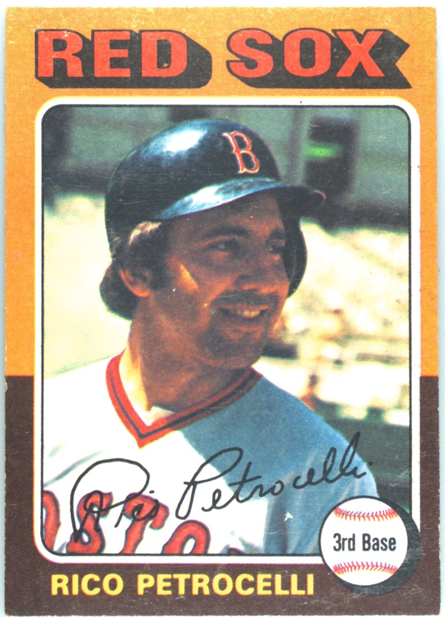 1975 Topps #356 Rico Petrocelli, Boston Red Sox
