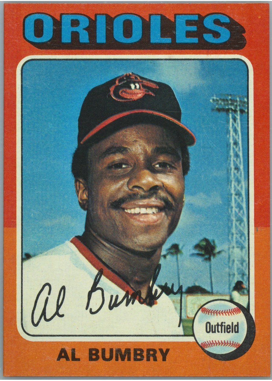 1975 Topps #358 Al Bumbry, Baltimore Orioles