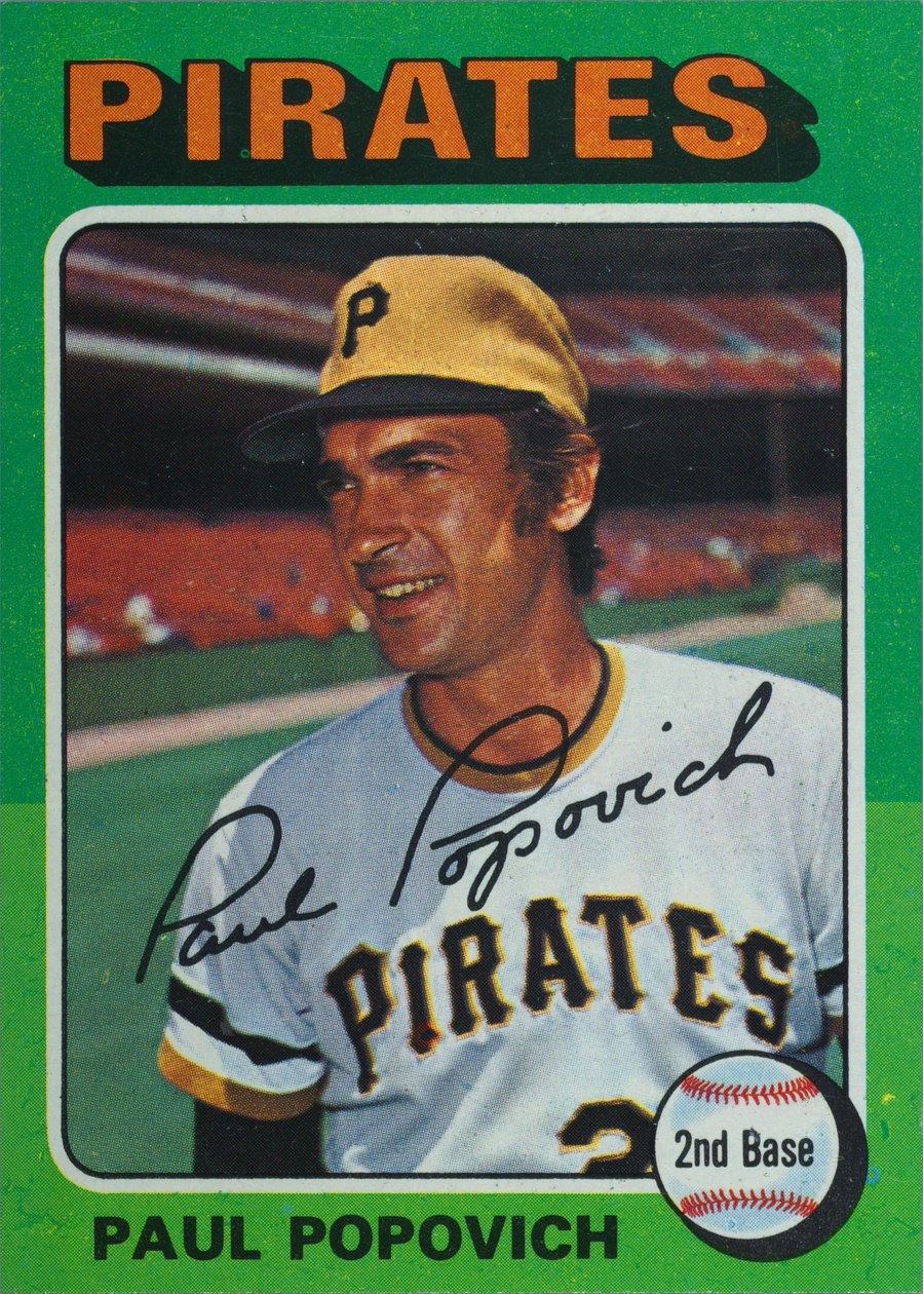 1975 Topps #359 Paul Popovich, Pittsburgh Pirates
