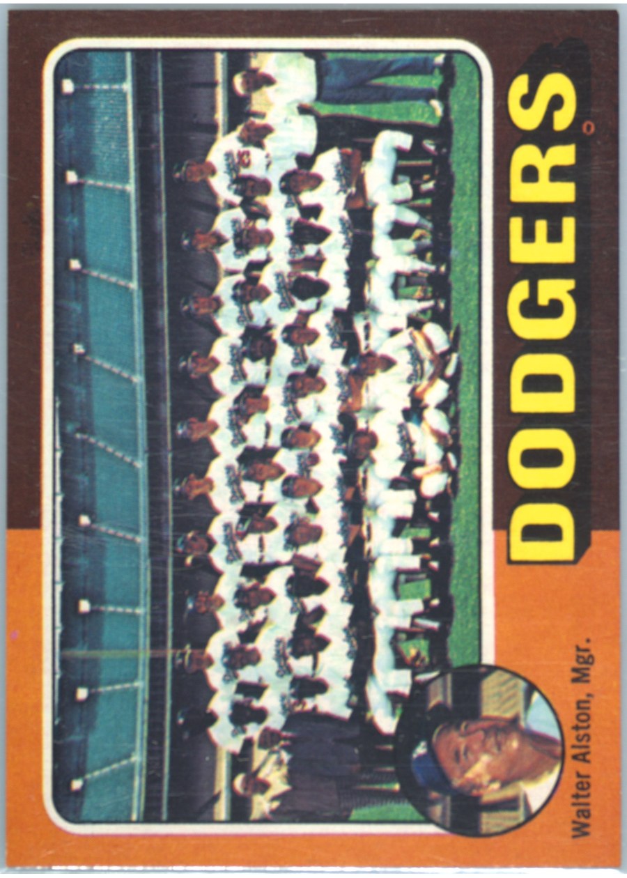 1975 Topps #361 Los Angeles Dodgers