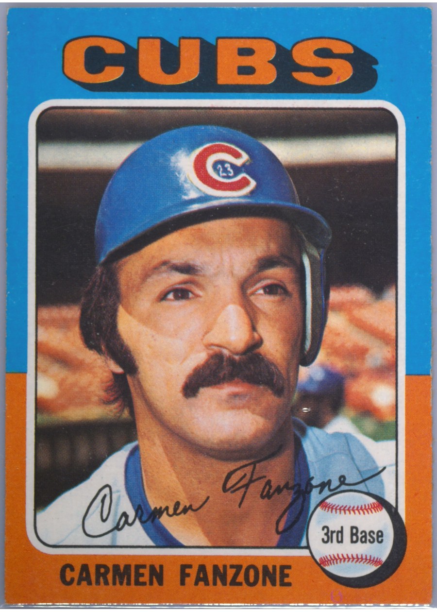 1975 Topps #363 Carmen Fanzone, Chicago Cubs