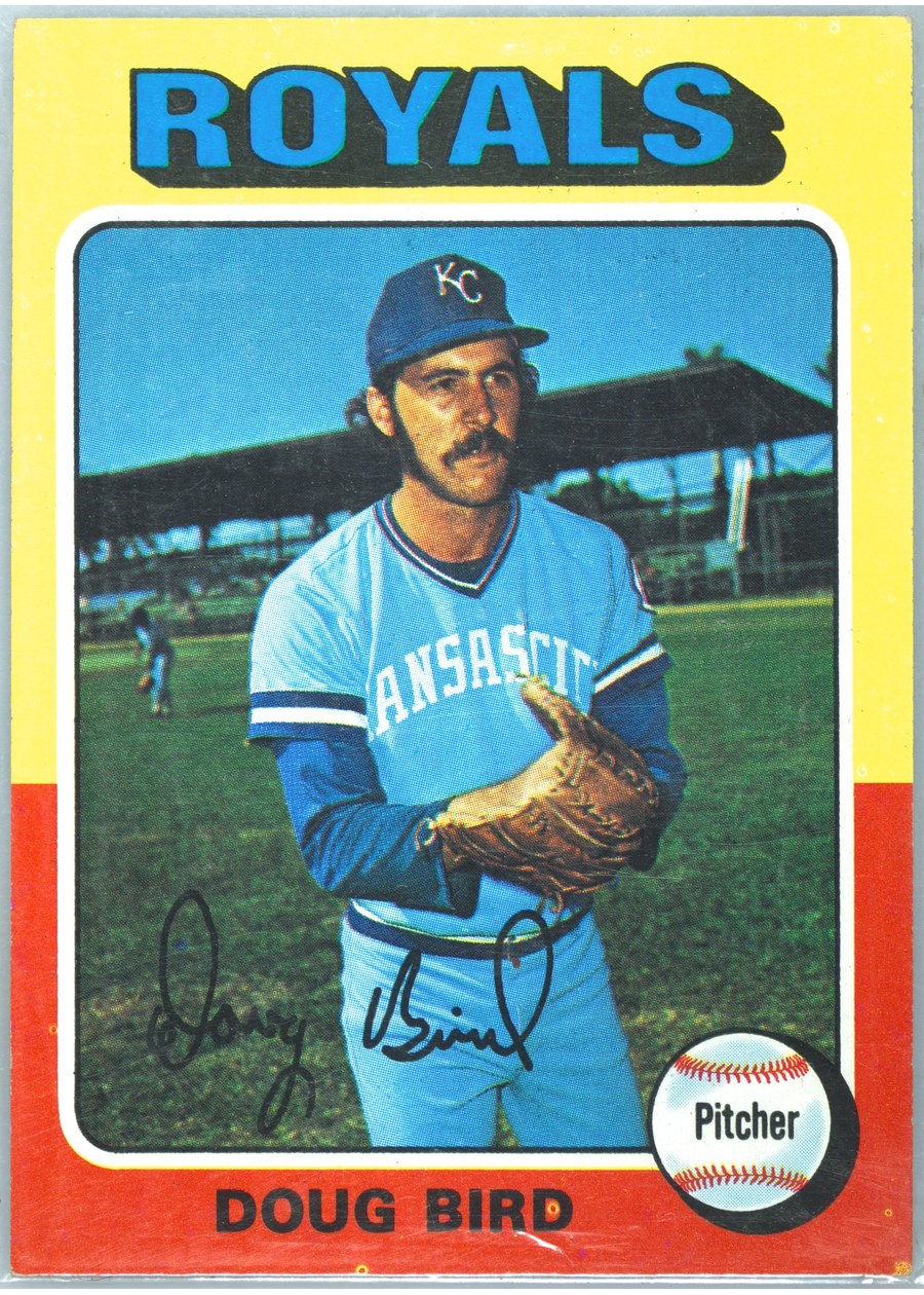 1975 Topps #364 Doug Bird, Kansas City Royals