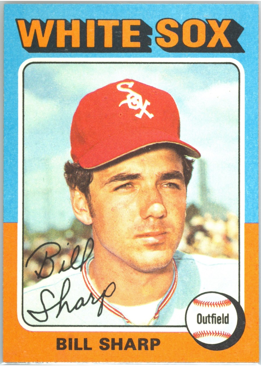 1975 Topps #373 Bill Sharp, Chicago White Sox