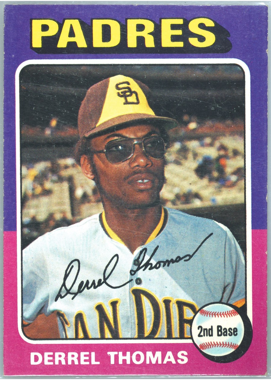 1975 Topps #378 Derrel Thomas, San Diego Padres