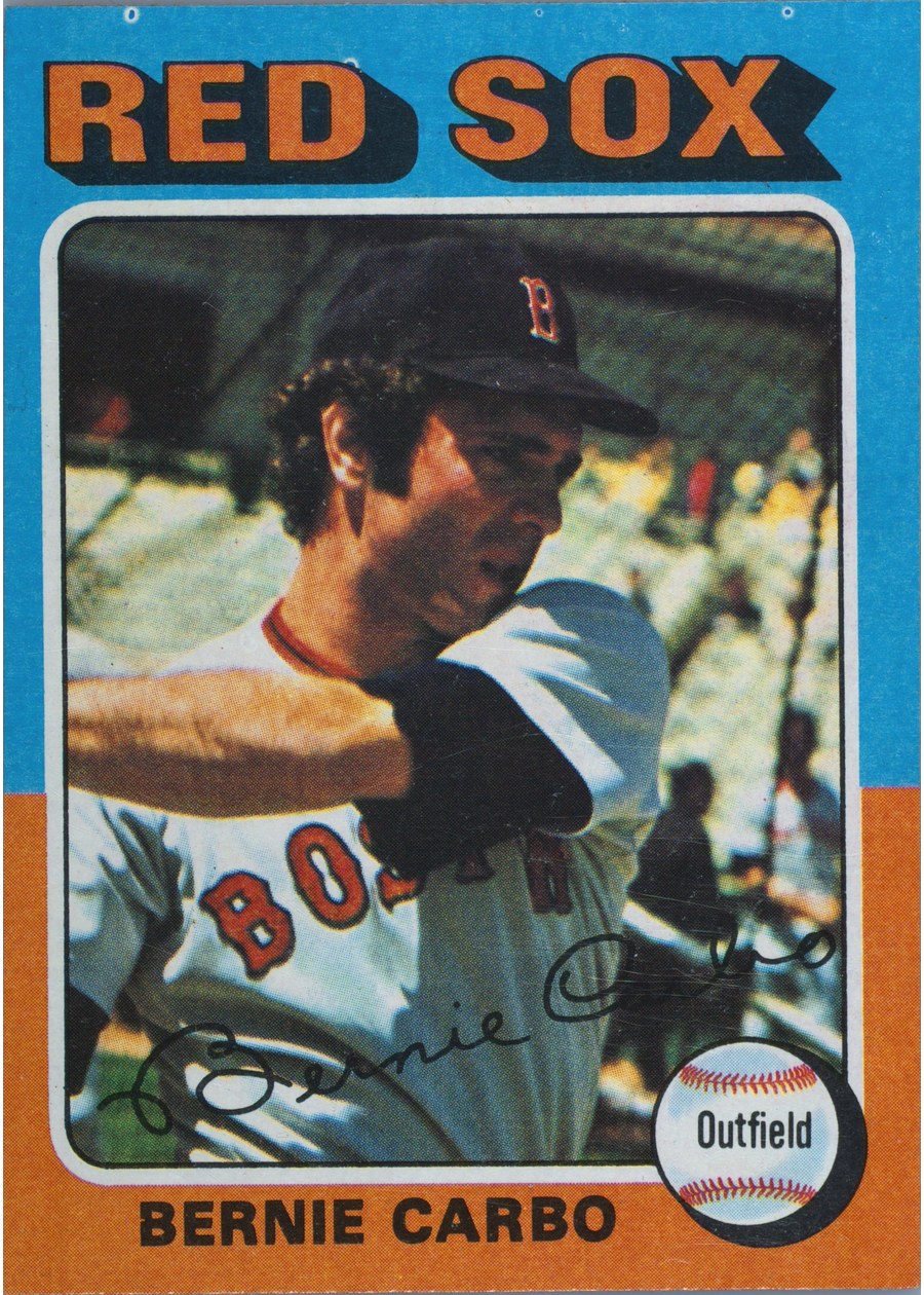 1975 Topps #379 Bernie Carbo, Boston Red Sox