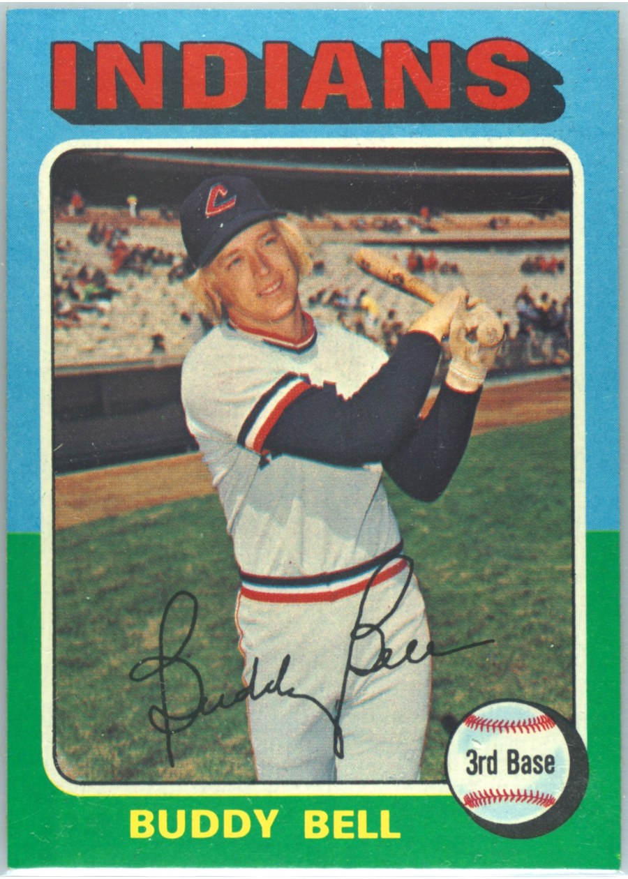 1975 Topps #38 Buddy Bell, Cleveland Indians