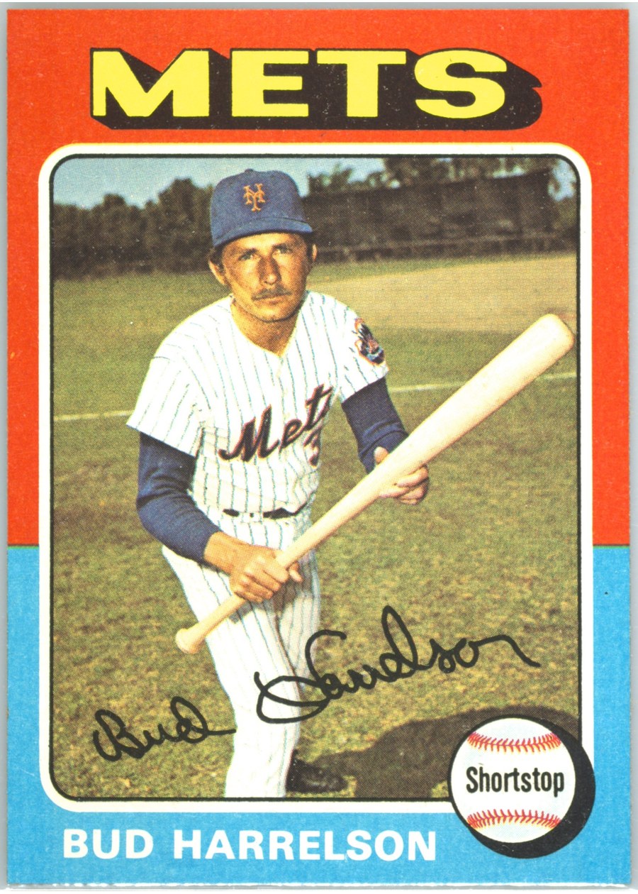 1975 Topps #395 Bud Harrelson, New York Mets