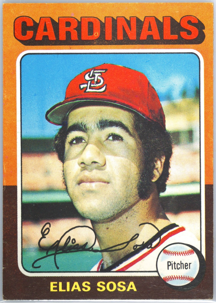 1975 Topps #398 Elias Sosa, St. Louis Cardinals