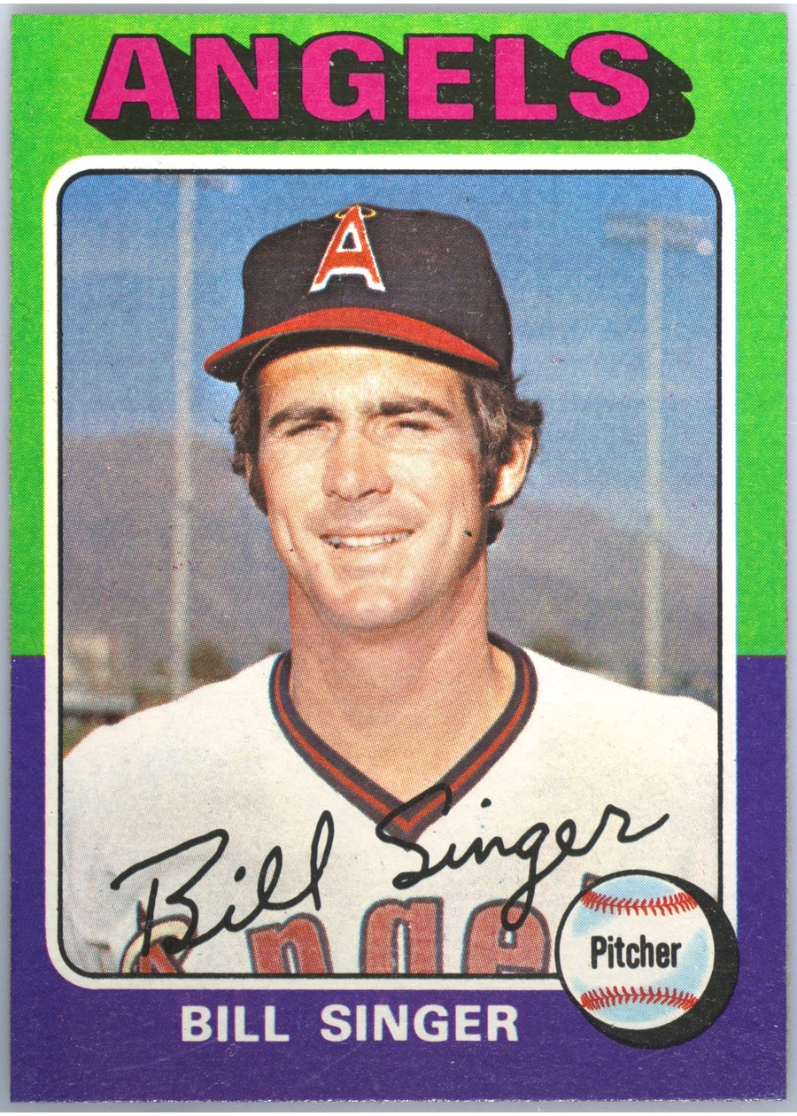 1975 Topps #40 Bill Singer, California Angels