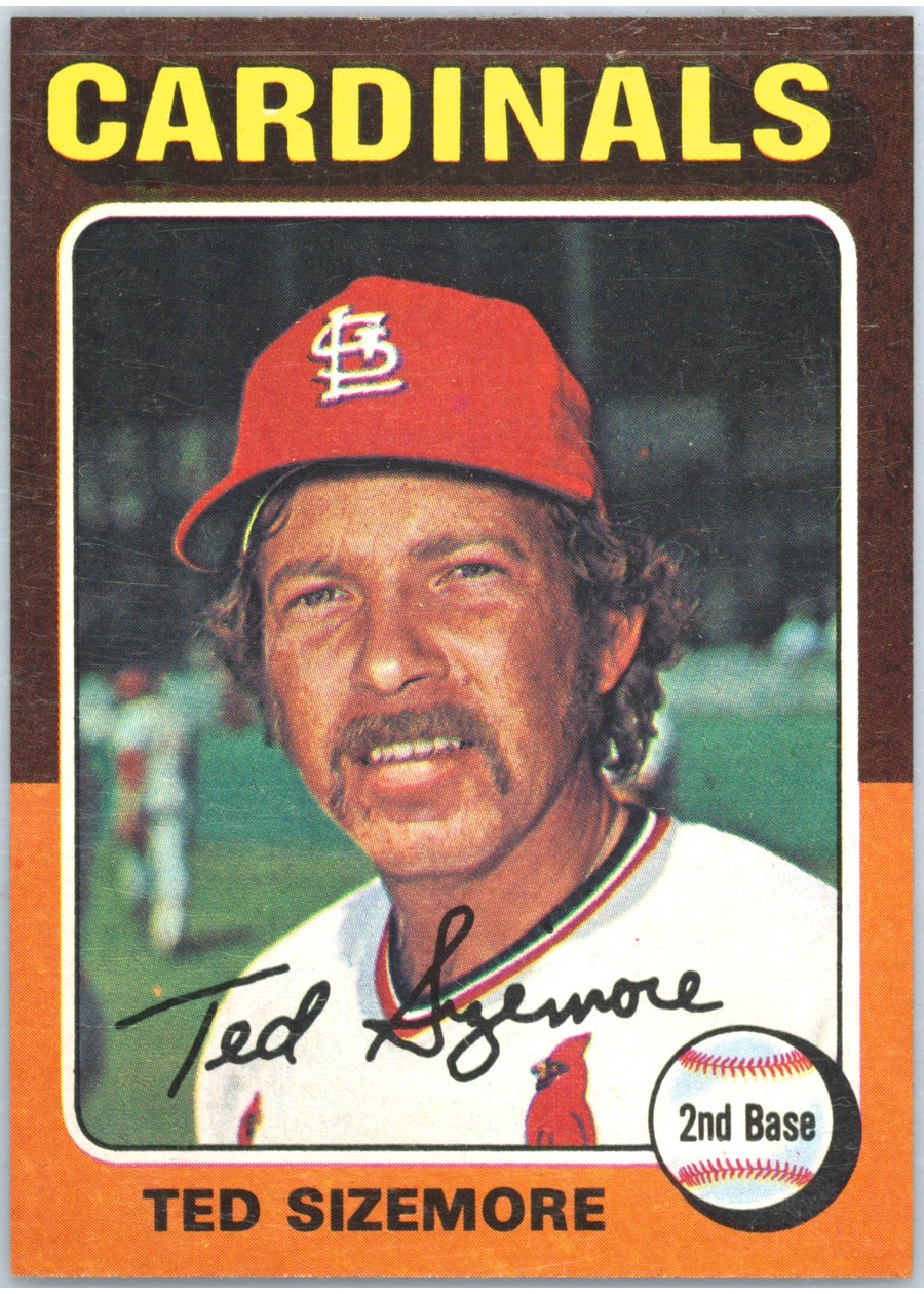 1975 Topps #404 Ted Sizemore, St. Louis Cardinals