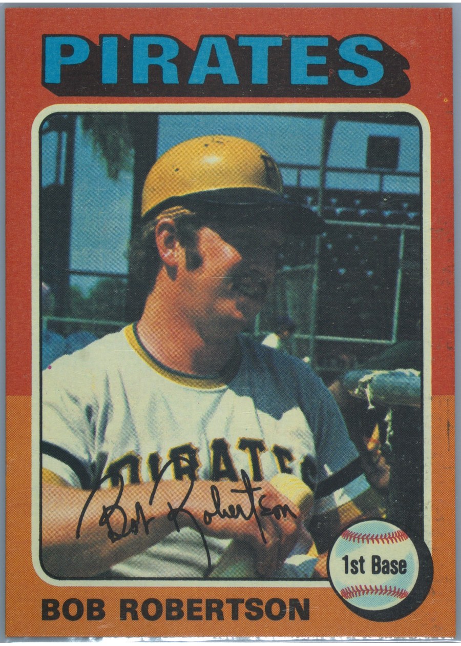 1975 Topps #409 Bob Robertson, Pittsburgh Pirates