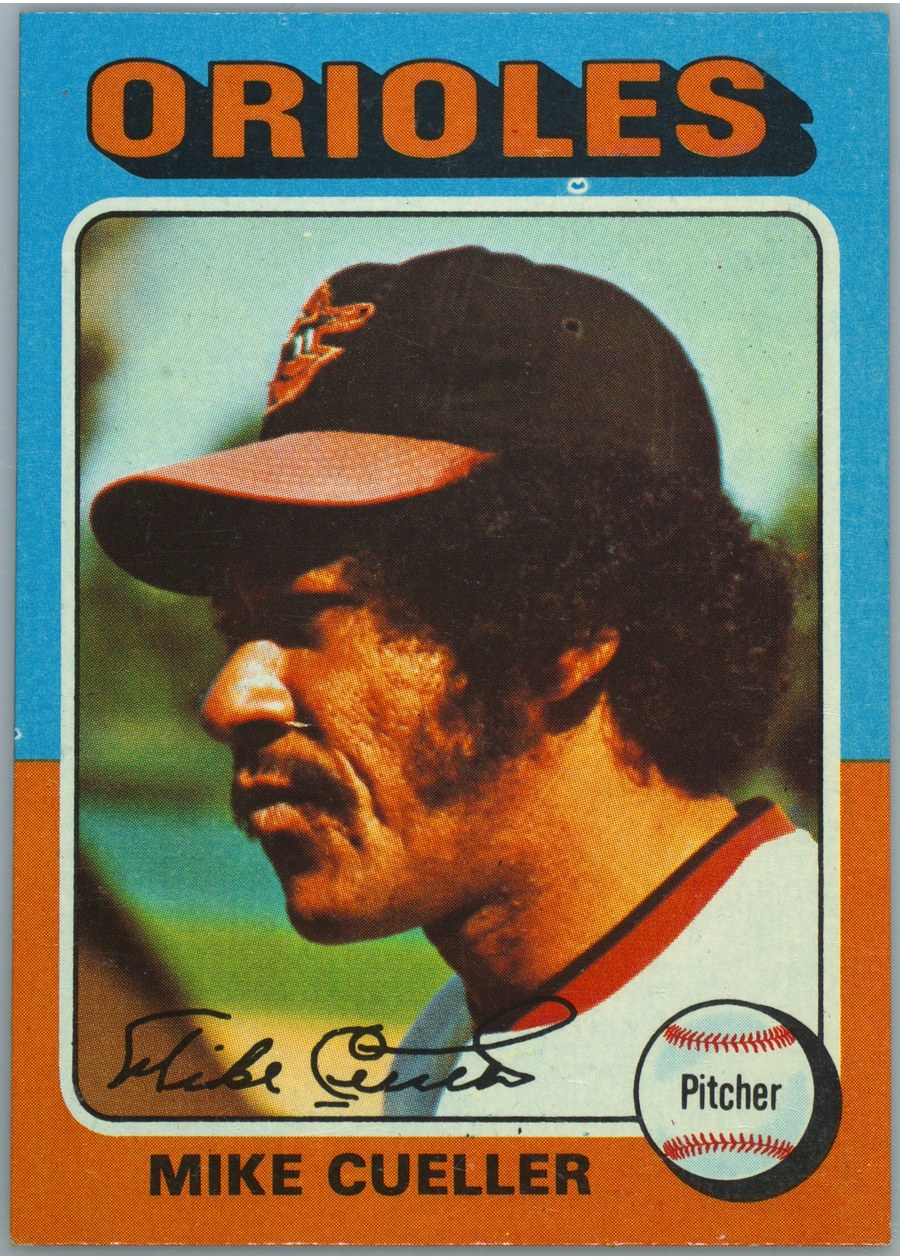1975 Topps #410 Mike Cuellar, Baltimore Orioles
