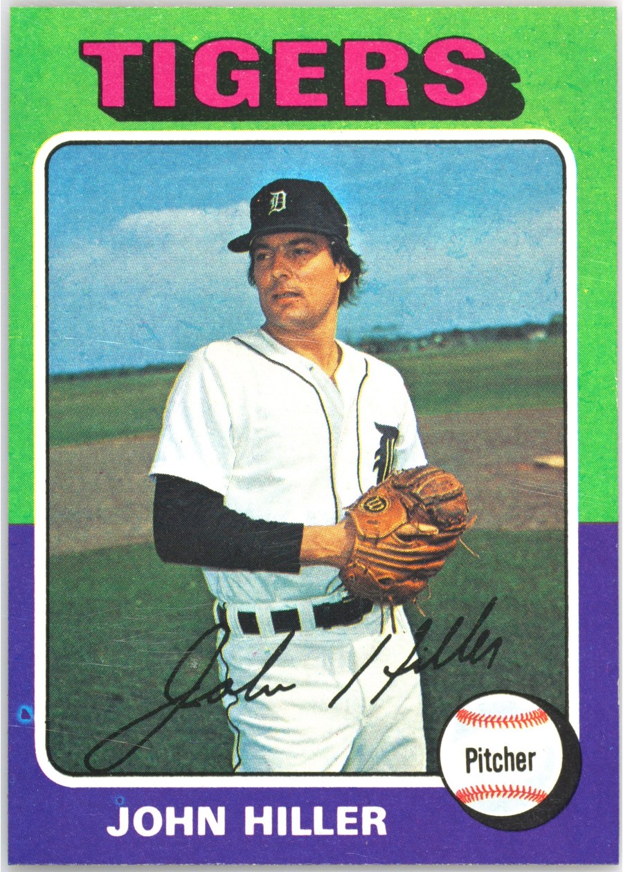1975 Topps #415 John Hiller, Detroit Tigers