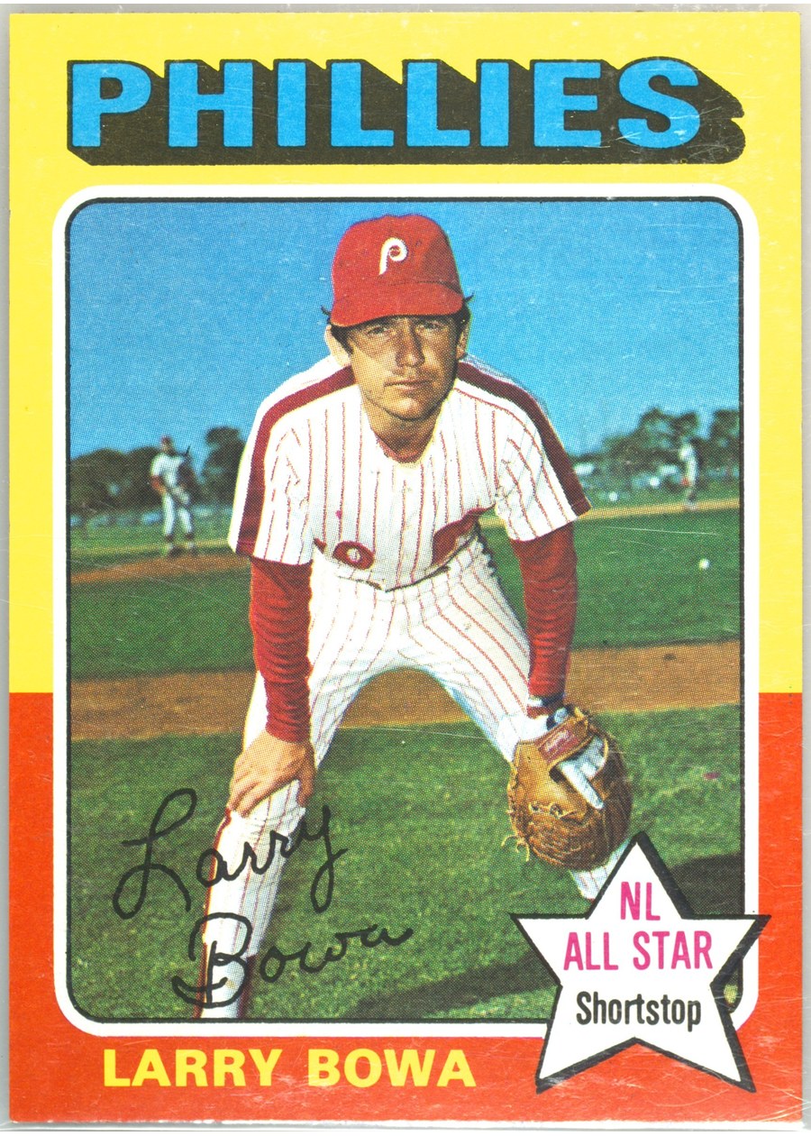 1975 Topps #420 Larry Bowa, Philadelphia Phillies
