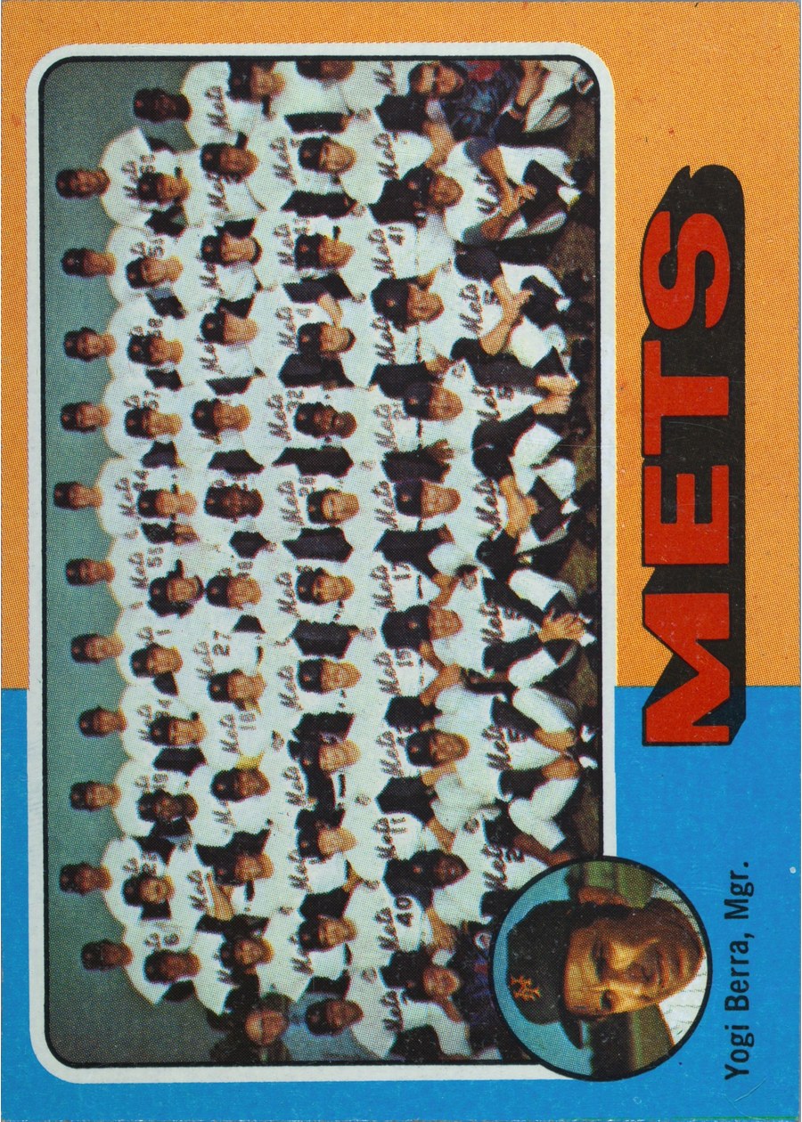 1975 Topps #421 New York Mets
