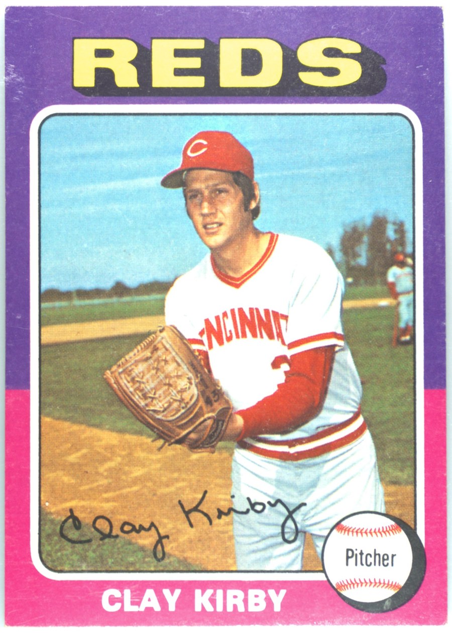 1975 Topps #423 Clay Kirby, Cincinnati Reds