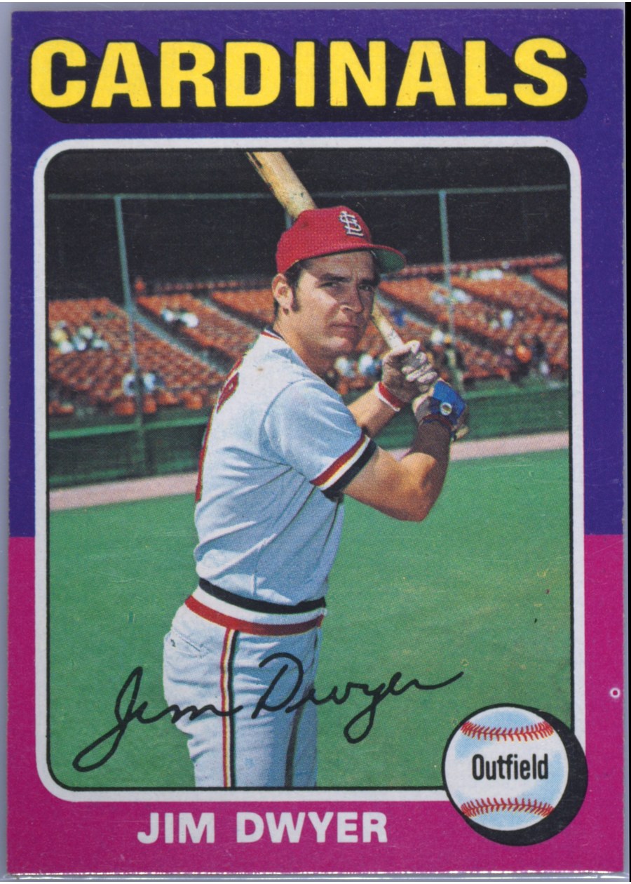 1975 Topps #429 Jim Dwyer, St. Louis Cardinals