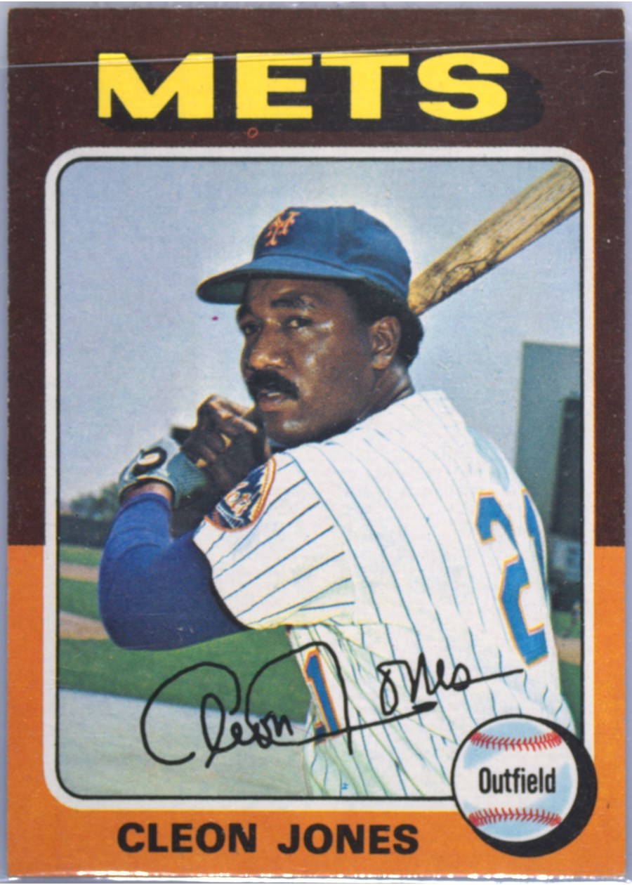 1975 Topps #43 Cleon Jones, New York Mets