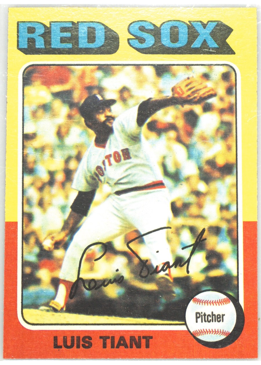 1975 Topps #430 Luis Tiant, Boston Red Sox