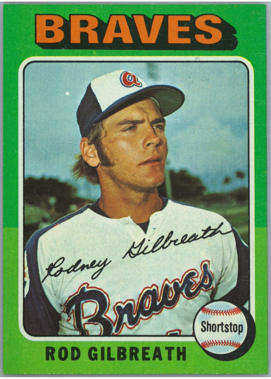 1975 Topps #431 Rod Gilbreath, Atlanta Braves
