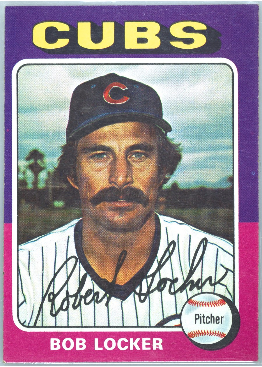 1975 Topps #434 Bob Locker, Chicago Cubs
