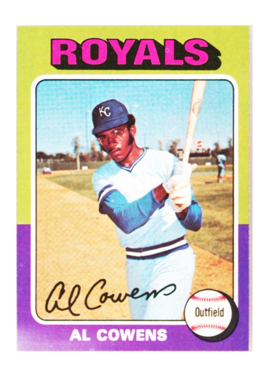 1975 Topps #437 Al Cowens, Kansas City Royals