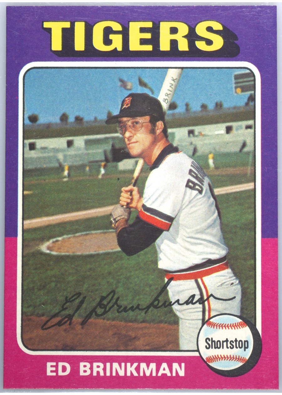 1975 Topps #439 Ed Brinkman, Detroit Tigers
