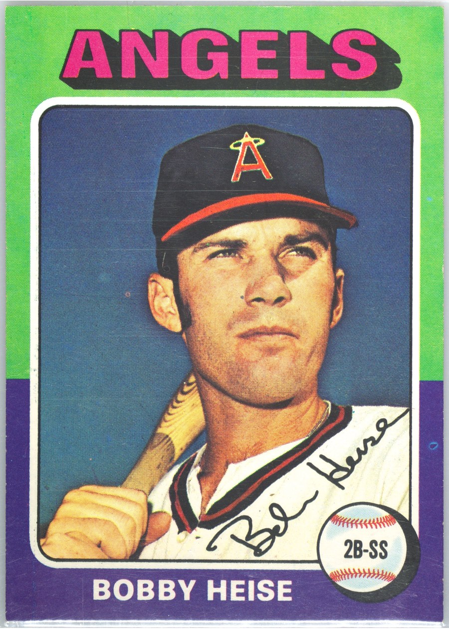 1975 Topps #441 Bobby Heise, California Angels