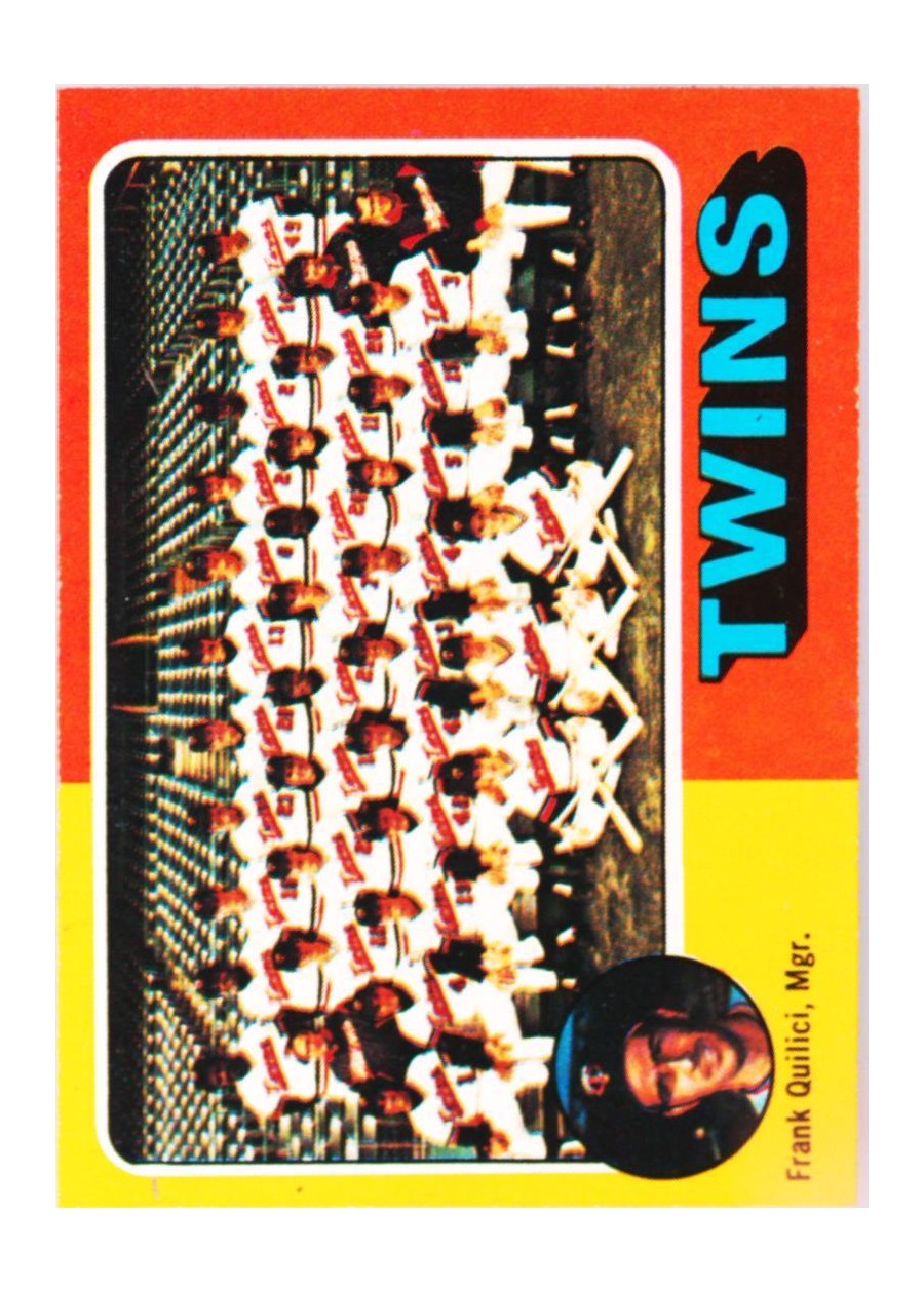 1975 Topps #443 Minnesota Twins