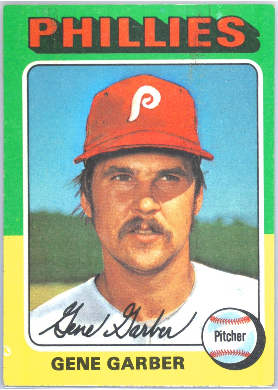 1975 Topps #444 Gene Garber, Philadelphia Phillies