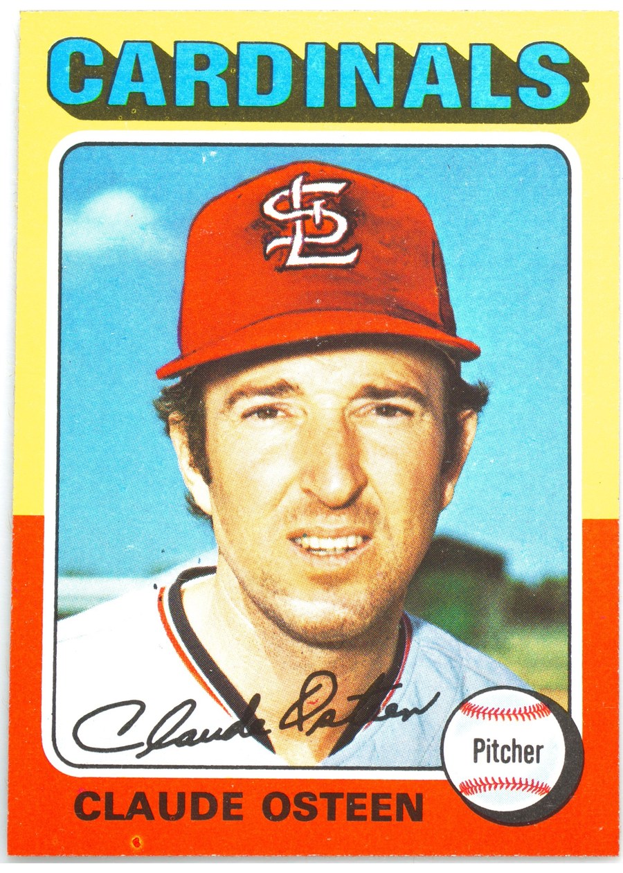 1975 Topps #453 Claude Osteen, St. Louis Cardinals