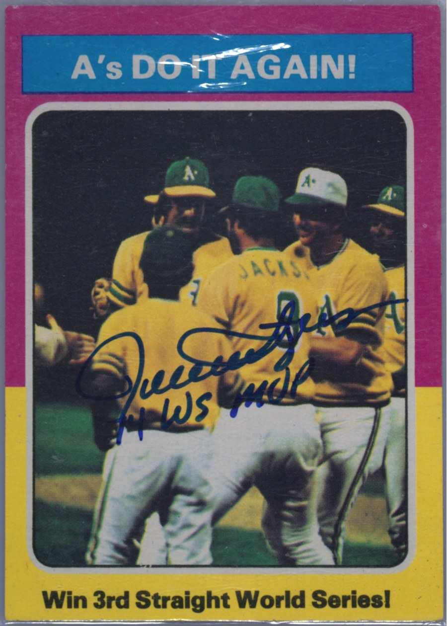1975 Topps #466 A's Do It Again!, Oakland Athletics