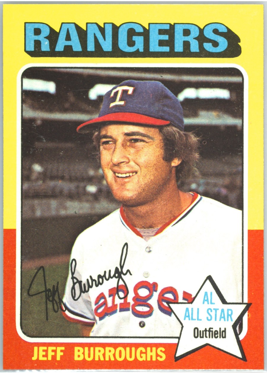1975 Topps #470 Jeff Burroughs, Texas Rangers