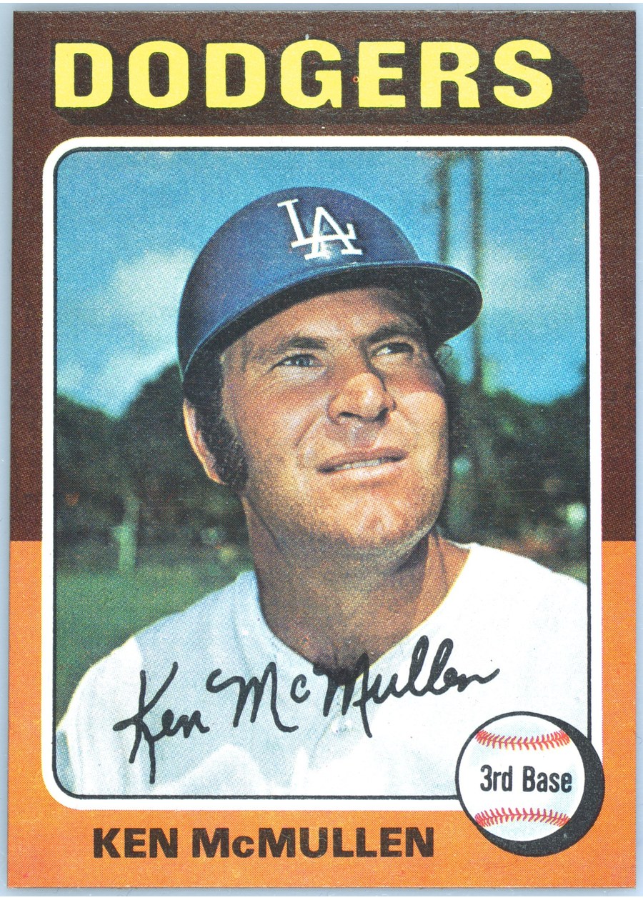 1975 Topps #473 Ken McMullen, Los Angeles Dodgers