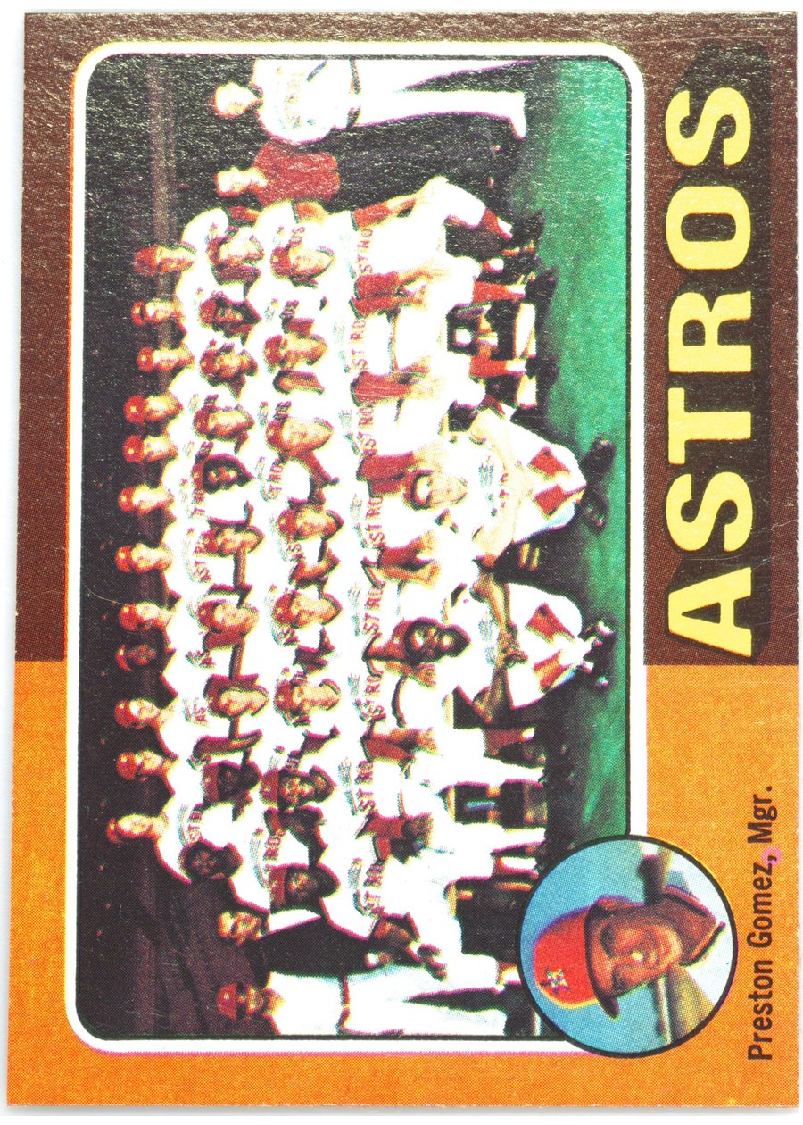 1975 Topps #487 Houston Astros
