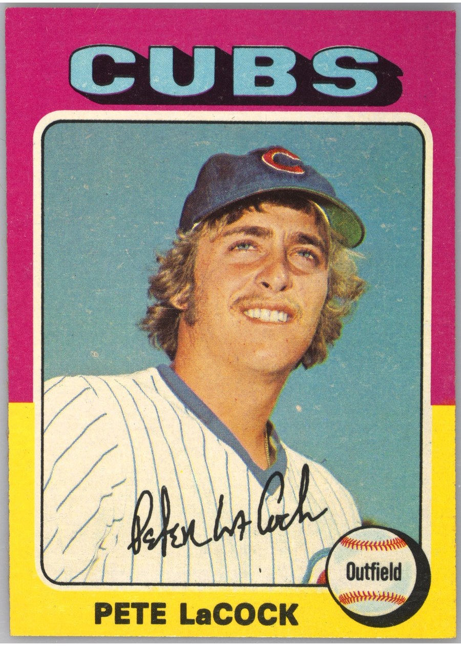 1975 Topps #494 Pete LaCock, Chicago Cubs