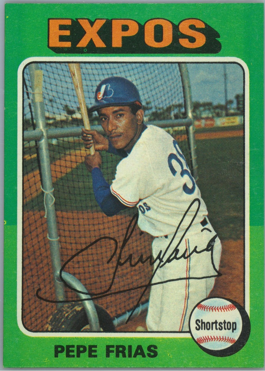 1975 Topps #496 Pepe Frias, Montreal Expos