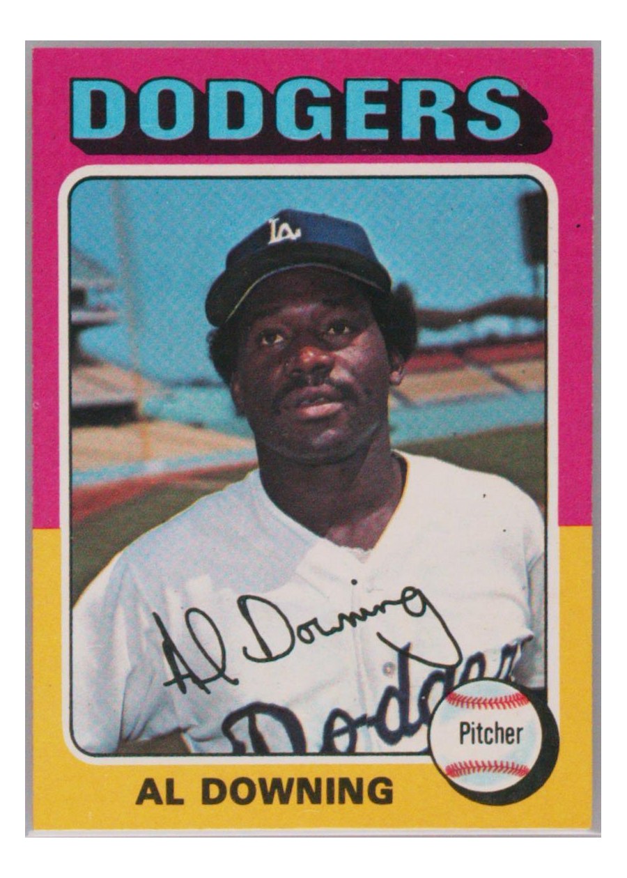 1975 Topps #498 Al Downing, Los Angeles Dodgers
