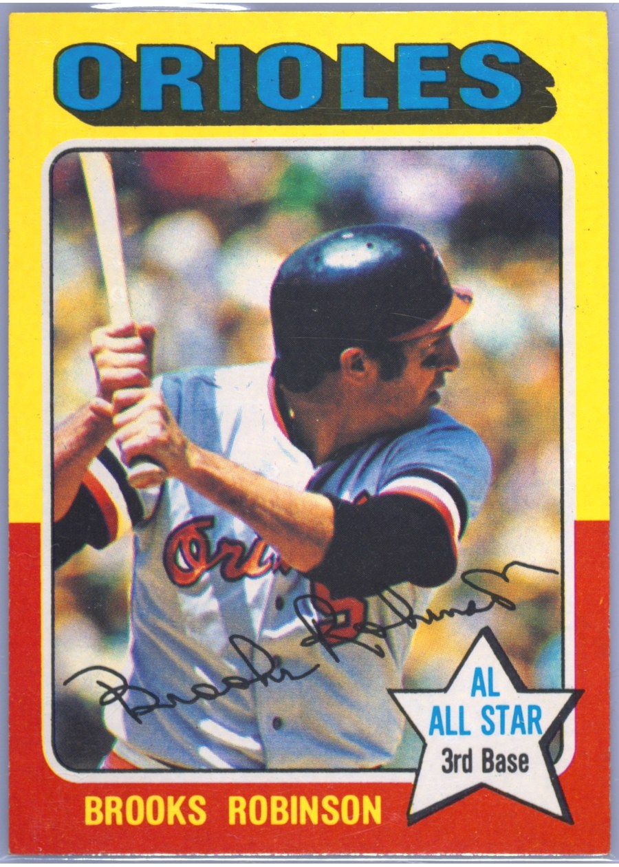 1975 Topps #50 Brooks Robinson, Baltimore Orioles