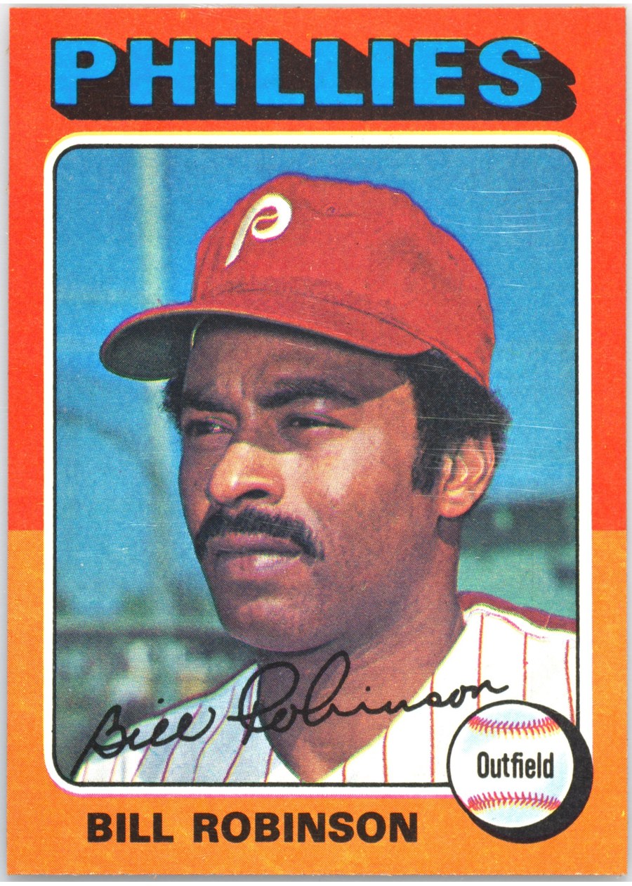 1975 Topps #501 Bill Robinson, Philadelphia Phillies
