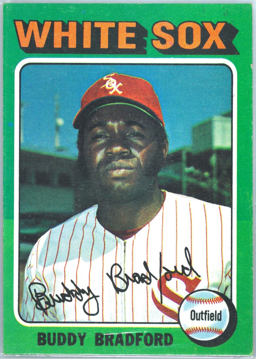 1975 Topps #504 Buddy Bradford, Chicago White Sox