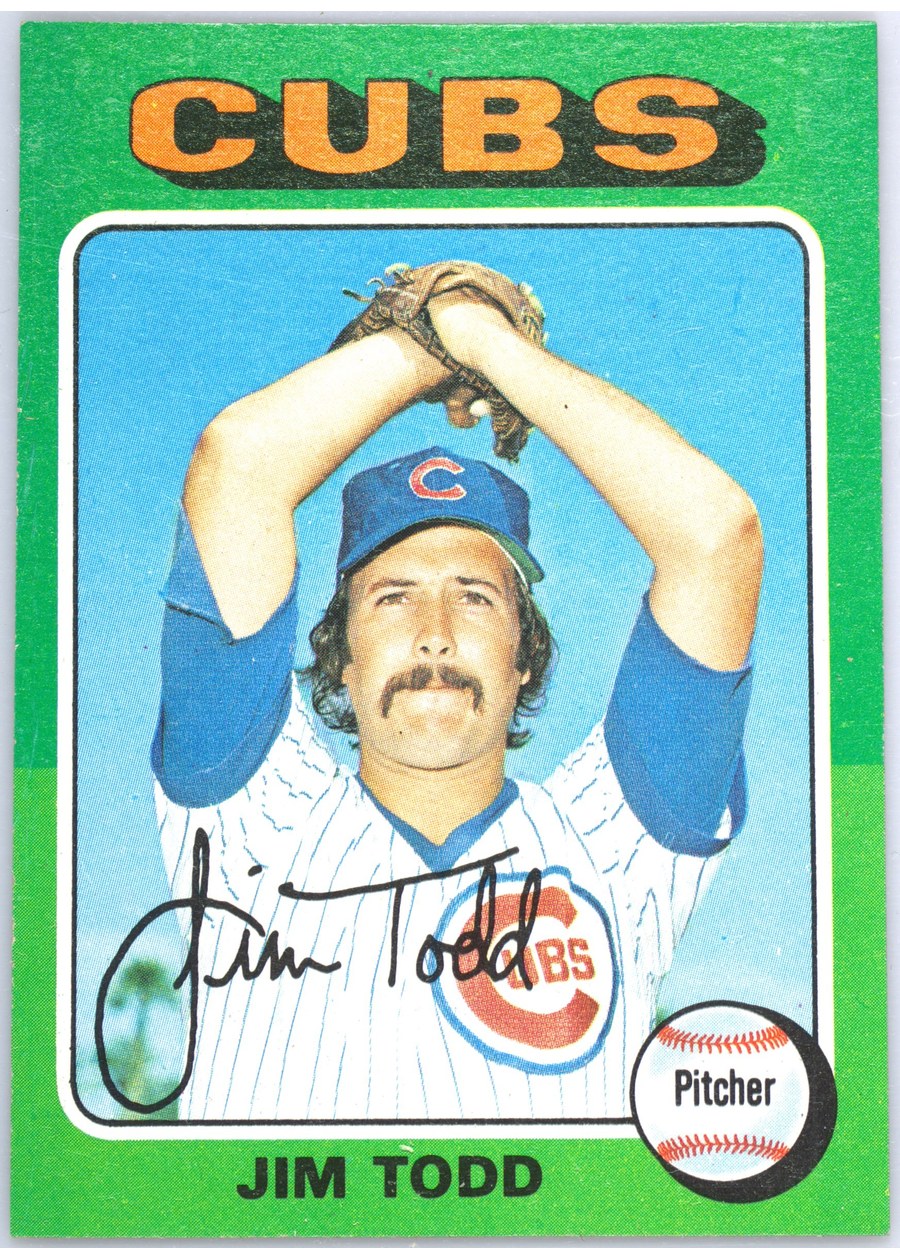 1975 Topps #519 Jim Todd, Chicago Cubs