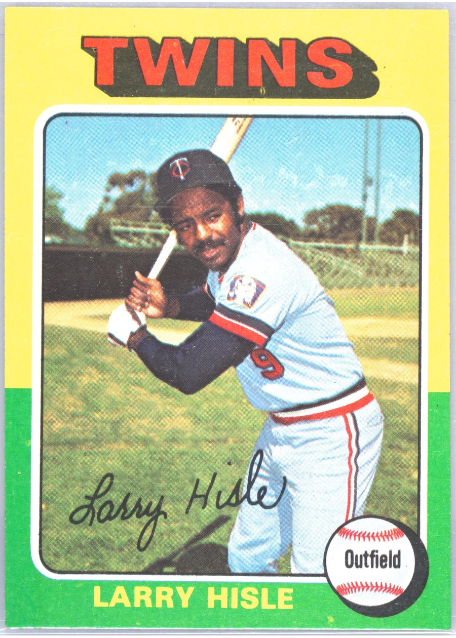 1975 Topps #526 Larry Hisle, Minnesota Twins