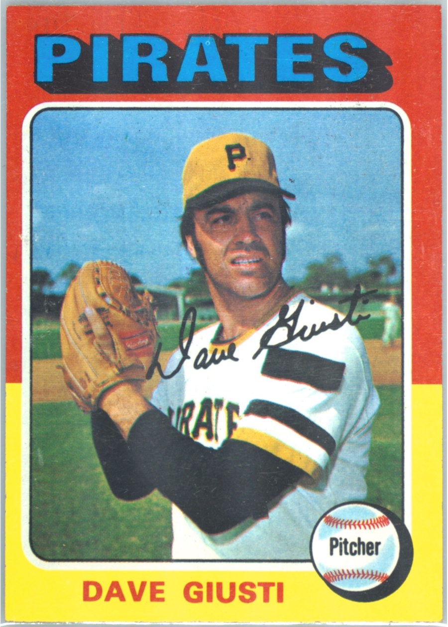 1975 Topps #53 Dave Giusti, Pittsburgh Pirates