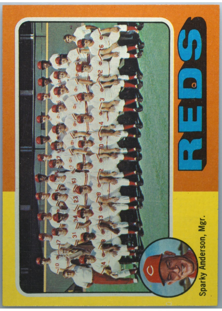 1975 Topps #531 Cincinnati Reds