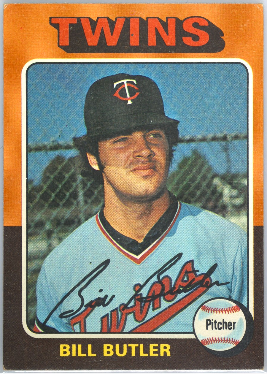 1975 Topps #549 Bill Butler, Minnesota Twins