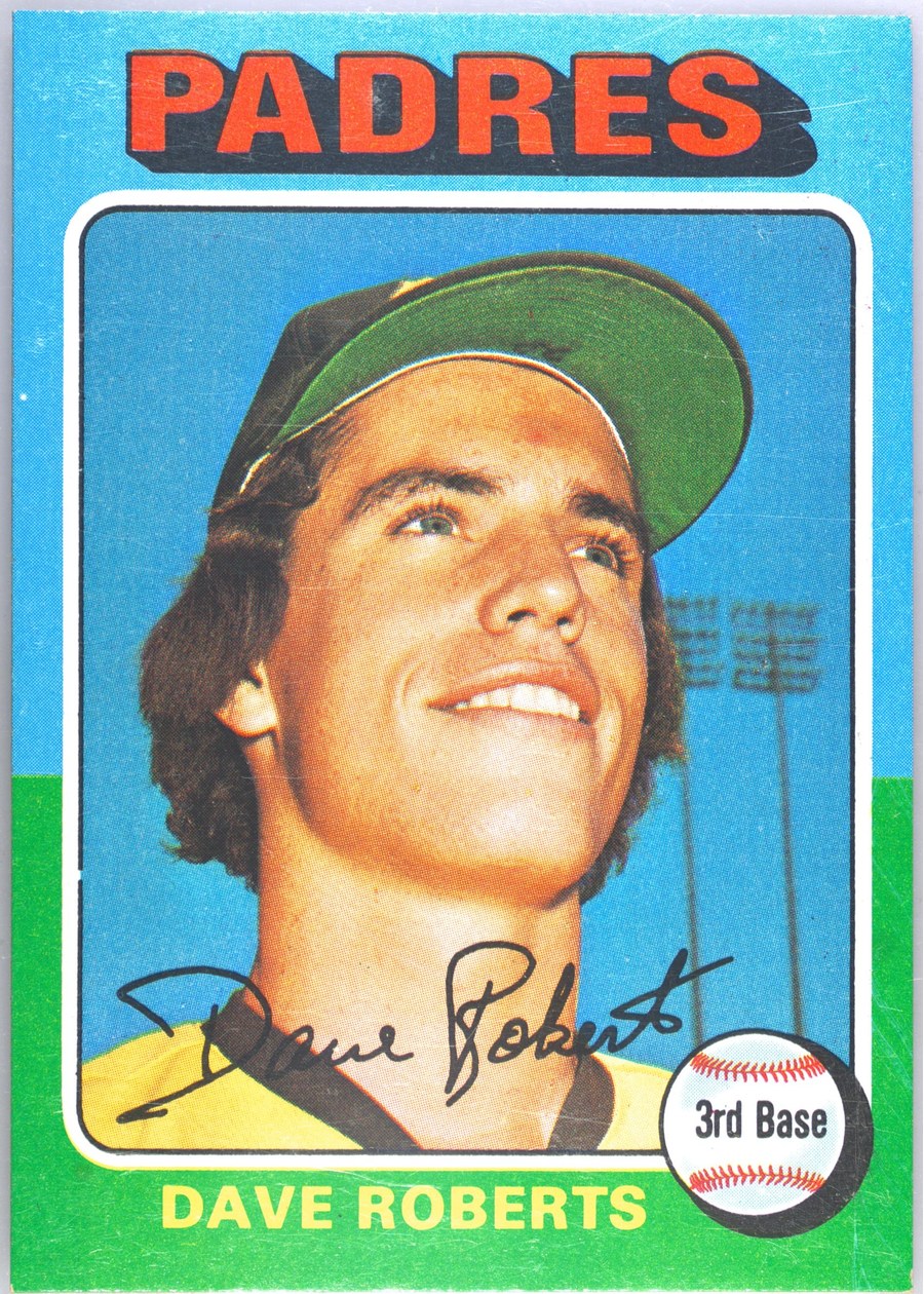 1975 Topps #558 Dave Roberts, San Diego Padres