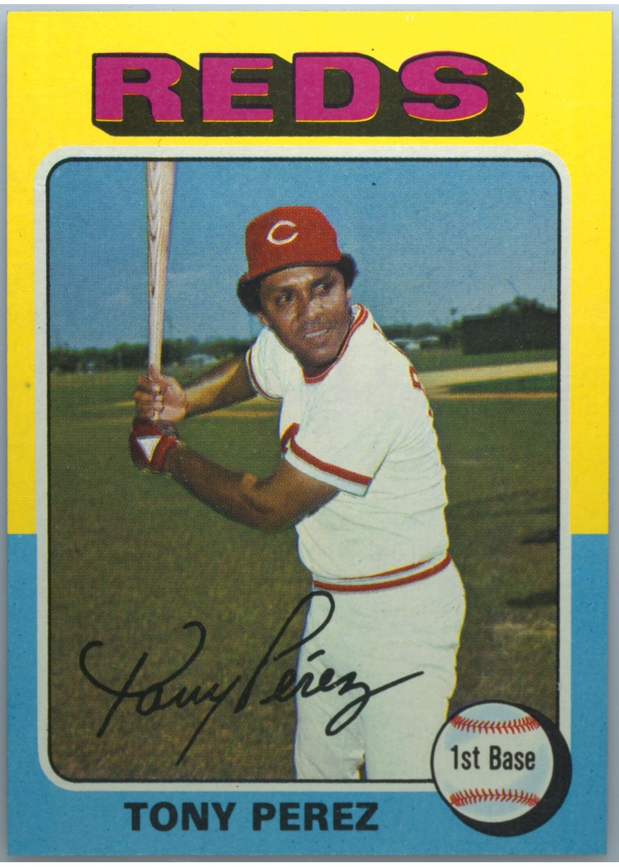 1975 Topps #560 Tony Perez, Cincinnati Reds