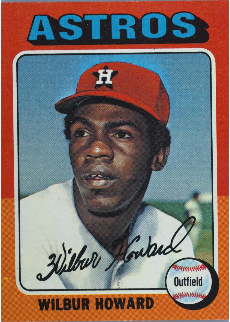 1975 Topps #563 Wilbur Howard, Houston Astros